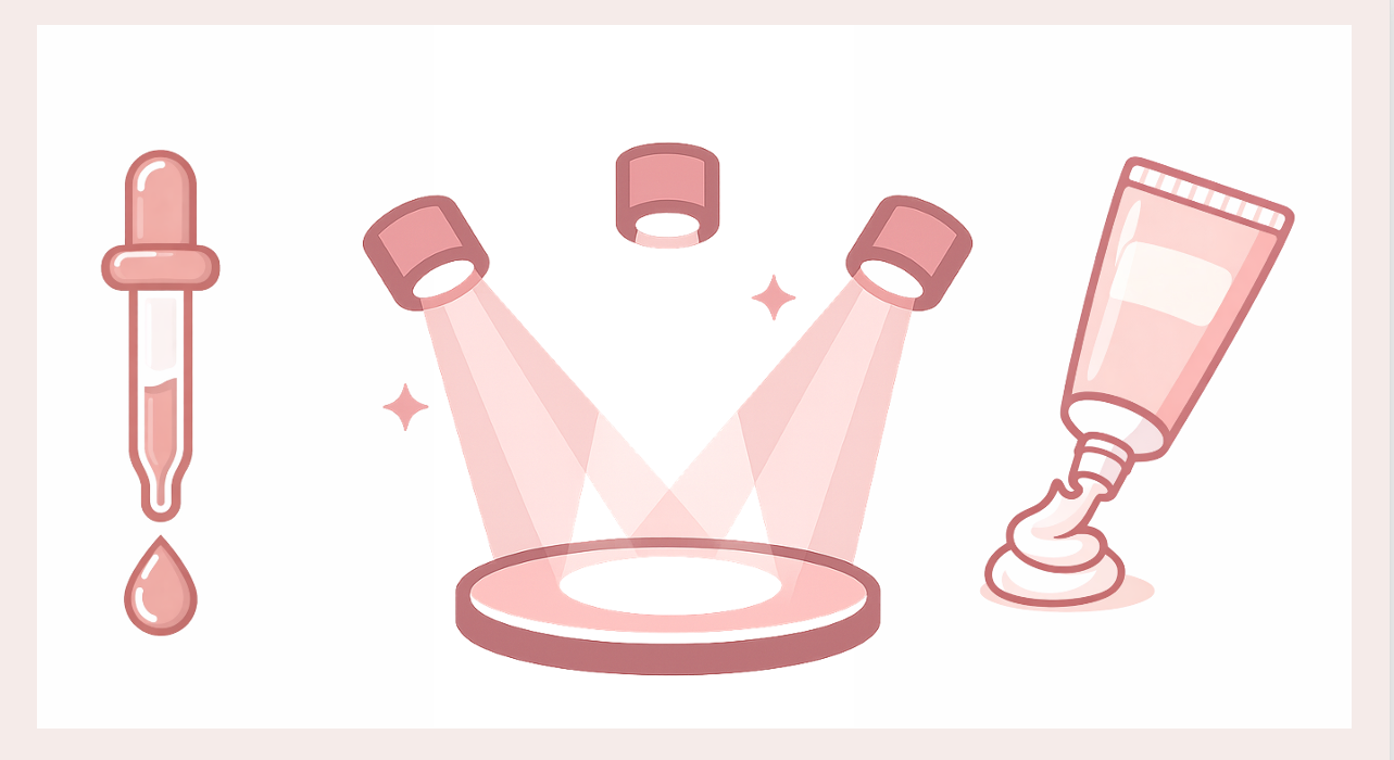 セラム・LEDライト・クリーム